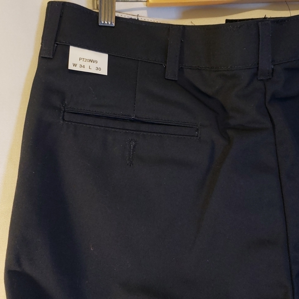 Red Kap navy blue Men work pants 34x30 - Picture 7 of 12